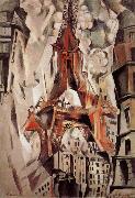 Delaunay, Robert Eiffel Tower oil painting artist